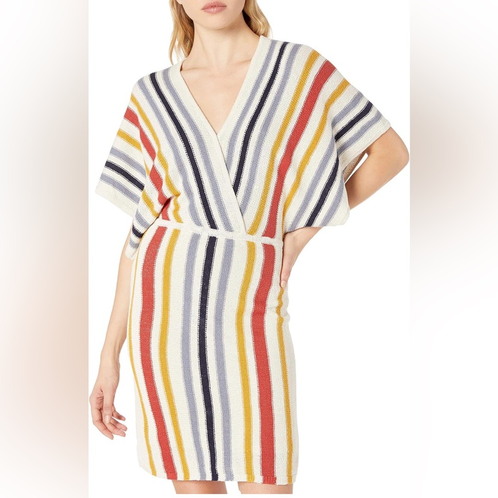 Cupcakes and Cashmere Knit Striped Frances Dress Size Medium